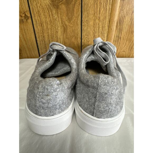 206 Collective Mark Men's Gray Lace-Up Sneakers Size 11 Casual Comfort Fabric - Picture 3 of 7